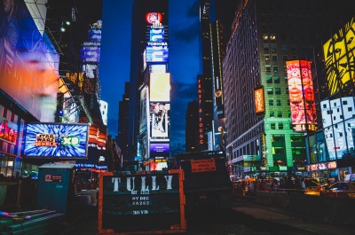 Publicidad exterior en movimiento